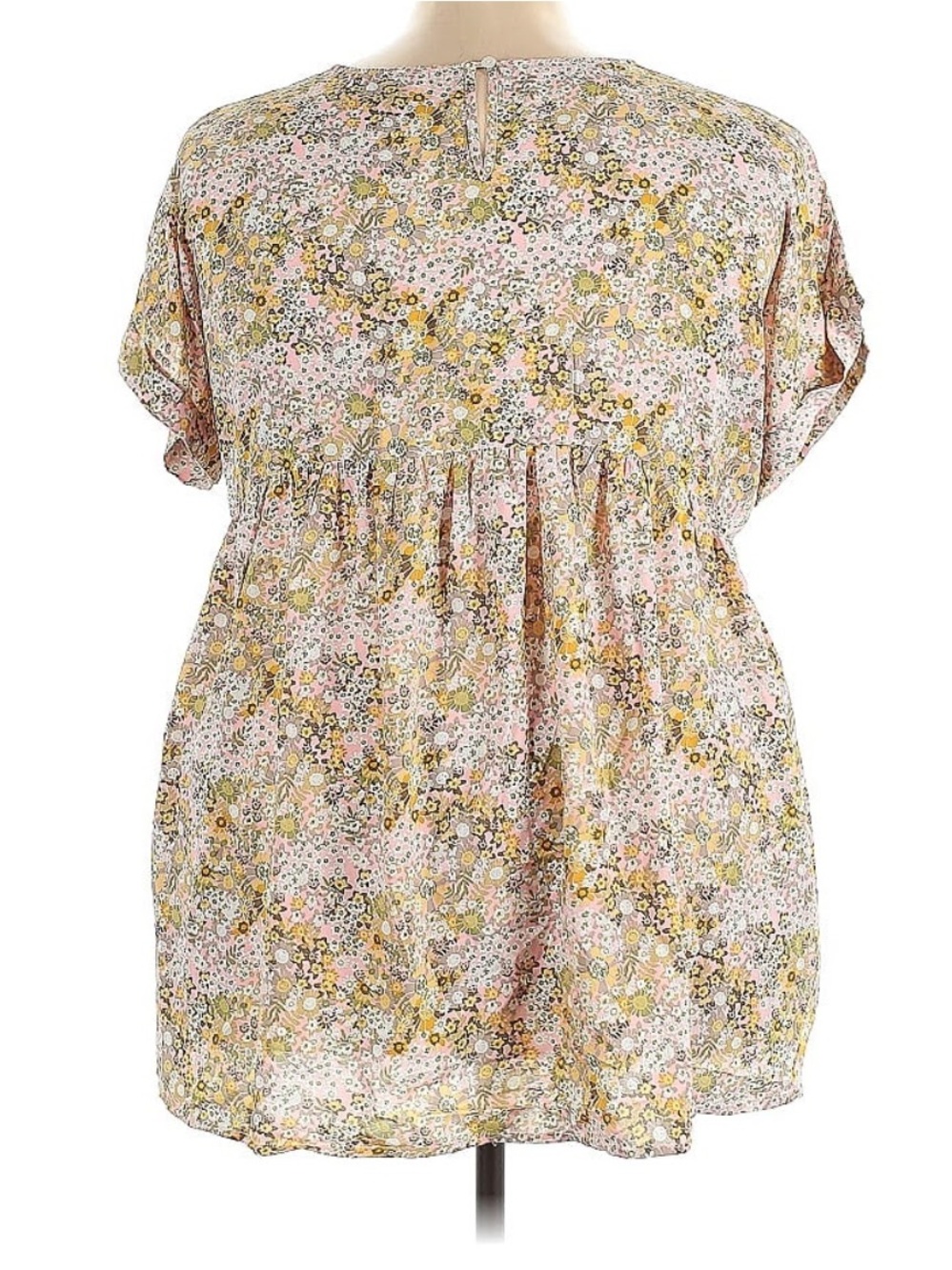 Hayden Los Angeles Ditzy Floral Babydoll
Blouse - Size 3X NWTs - Picture 8 of 12